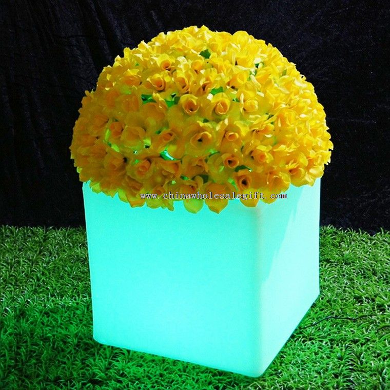 Pot de fleur LED
