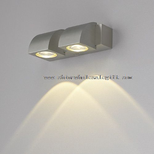 LED lys veggen lampe