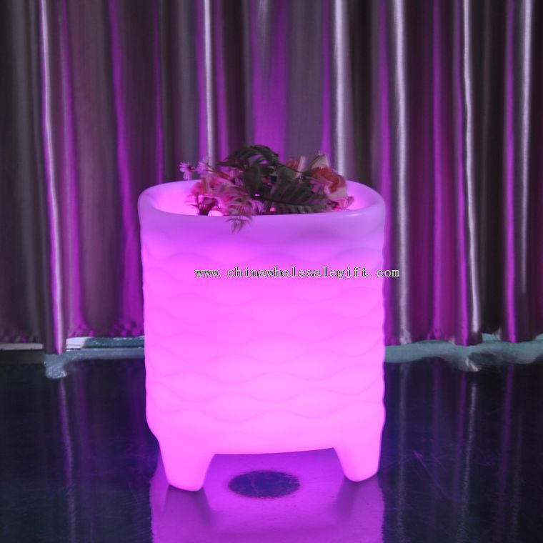 LED pot lys/planter til dekoration