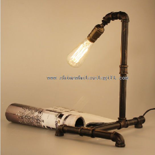 Loft Iron Pipe Table Lamp