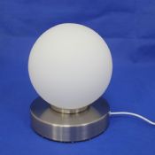 12 LED fehér touch kapcsoló ball asztali lámpa images