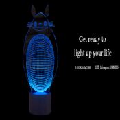 3D led liten natt lampa images