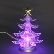 4 fairy USB LED Christmas trees images