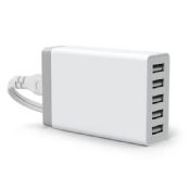 40W 5-Port Power IQ USB Wall Charger images