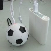 5000mAh футбол банк питания с кабелем images