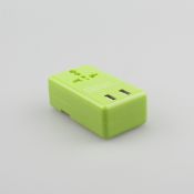 Renkli ikili USB şarj adaptörü images