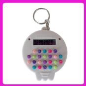 Colorful keyboard keychain electronic fancy skull calculator images