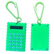 Electronic mini keychain calculator images