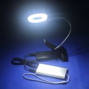 Hohen Lumen batteriebetriebene solar Licht LED Clip Leuchte mit Lupe Licht images