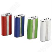 Leather powerbank for vip gifts images