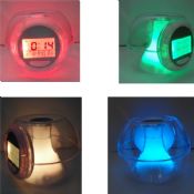 Horloge d’aromathérapie colorée LED images