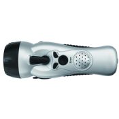 LED Dynamo Torch FM Radio with Speaker images