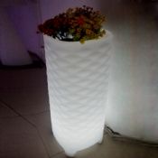 LED blomsterpotte med oppladbart batteri for dekorasjon images