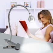 Cuello de cisne de LED USB lámpara de mesa de luz de la lectura images