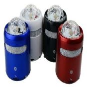 Mini Subwoofer LED Disco Lights Wireless Bluetooth Speaker images