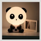 Panda head led baby night light images