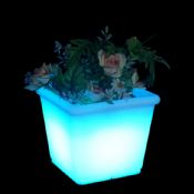 Plast LED belyse gulv Vase images