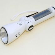 Lampe torche Dynamo solaire Dynamo Chargeur de secours images