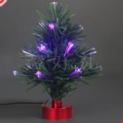 Árvore de Natal de fibra carro plástico mini USB LED images