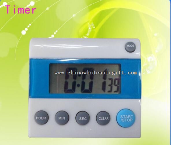 Memory countdown timer with clock function