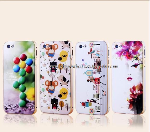 Metal colourful case for i phone covers