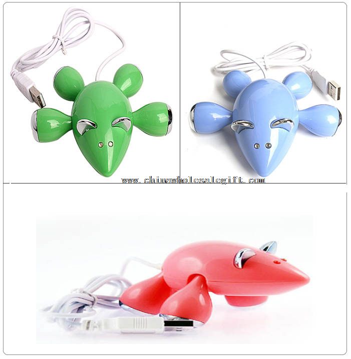 Hub de Mickey USB 2.0 com 4 portas