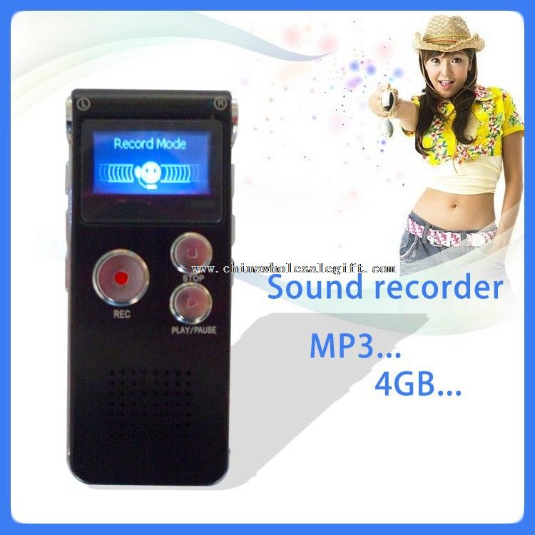 Micro hidden voice recorder