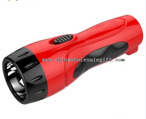 Mini ABS plastic rechargeable led flashlight
