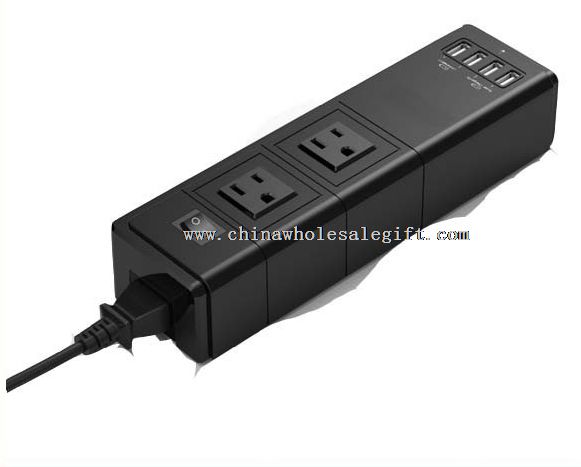 Multi Plug USB Socket with 4 USB