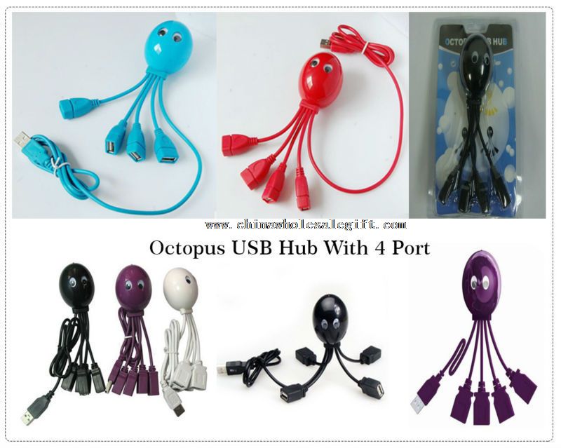 Octopus 2.0 USB Hub 4 porttinen