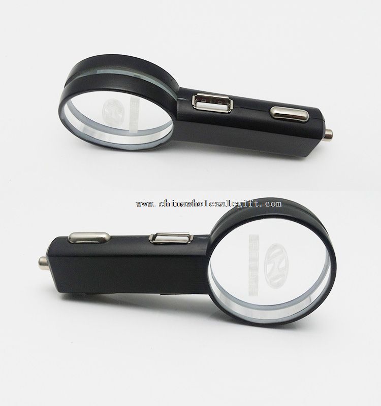 PC + Crystal micro usb car charger