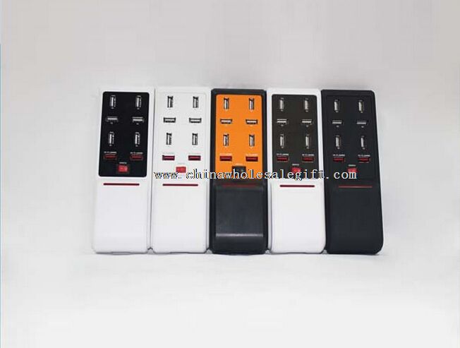 Portable 8 Ports USB Socket