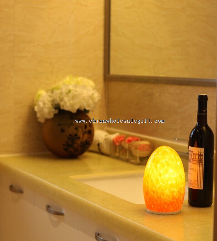 Portable cordless battery powered led table lamp