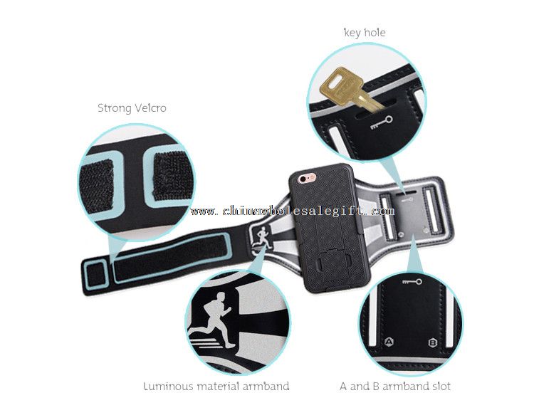 PVC + Neoprene Smartphone Armband