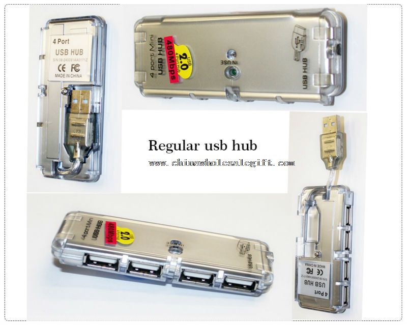 Almindelig USB Hub med høj kvalitet