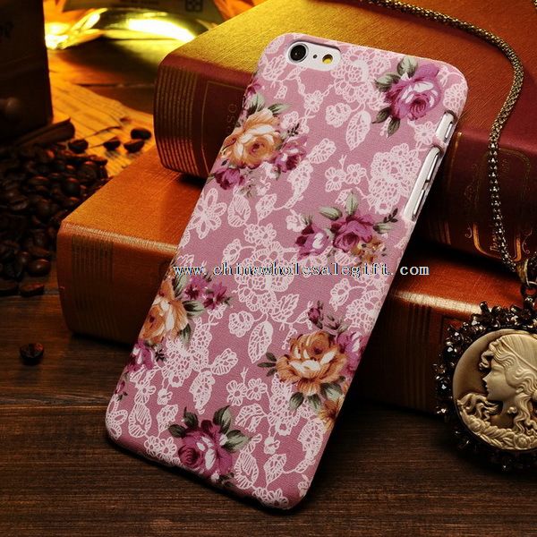 Rose flower polyester skin european style colorful minion case