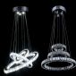 3 Diamond Ring Crystal Light Fixture small picture