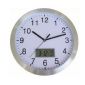 Digital wall clock thermometer small picture