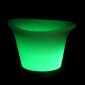 LED flower pot lys med farve skiftende fjernbetjening small picture