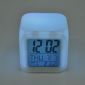 Seven color changing alarm clock small picture