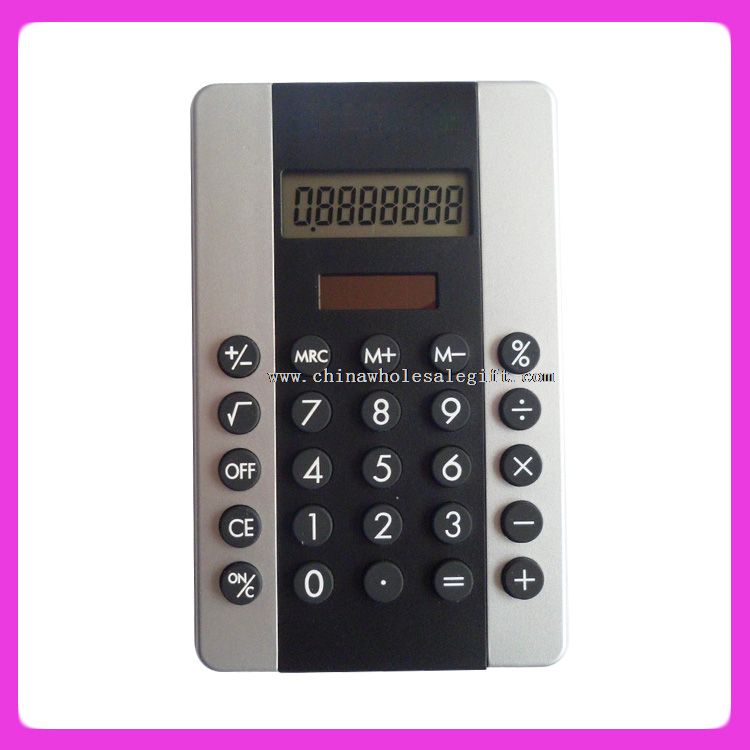 Thin fashionable gift calculator