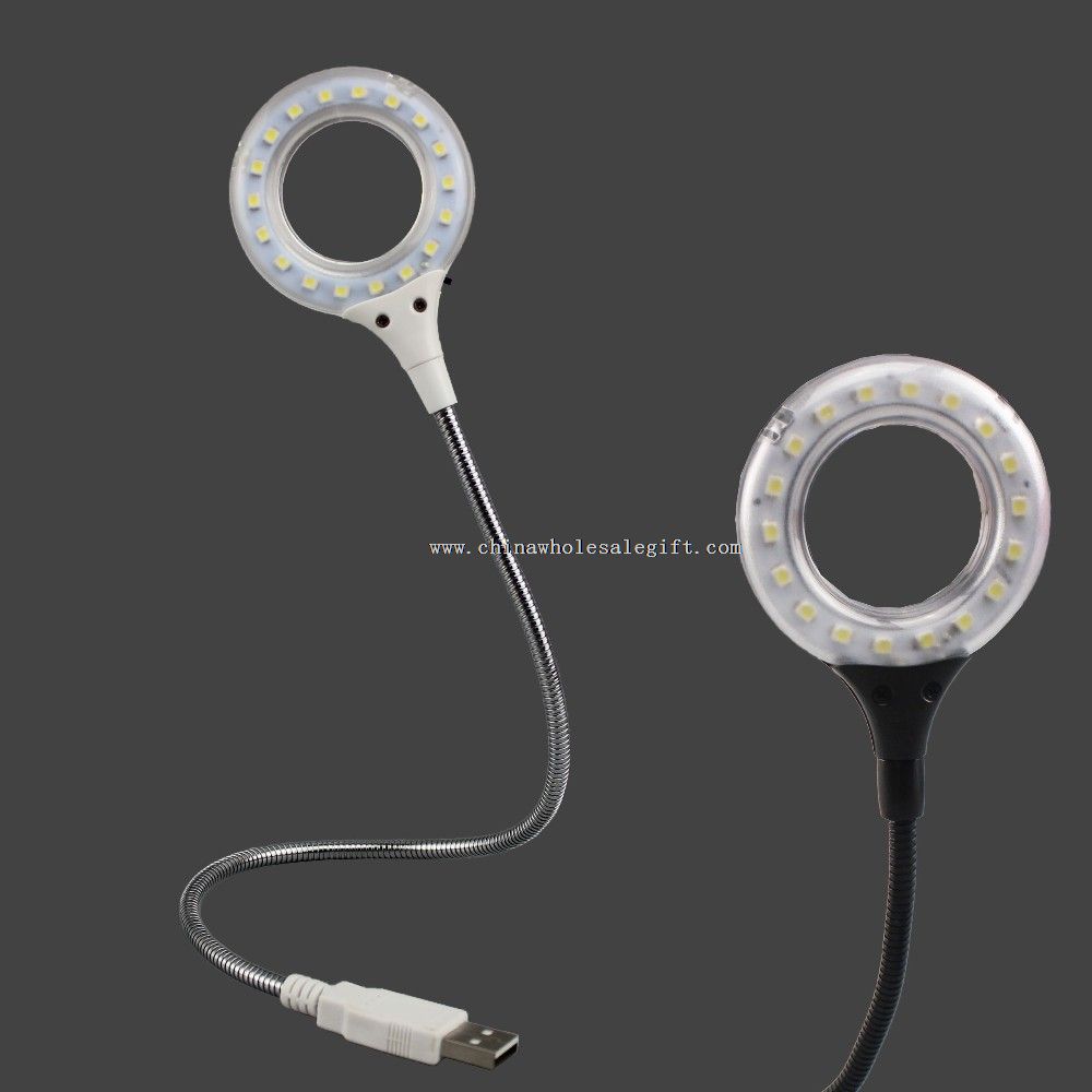 USB Magnifier LED lamp with switch