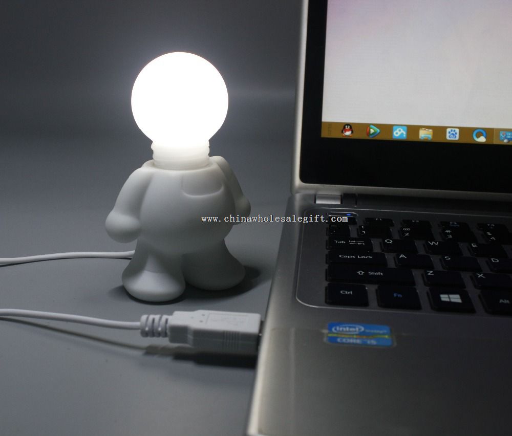 USB man night light