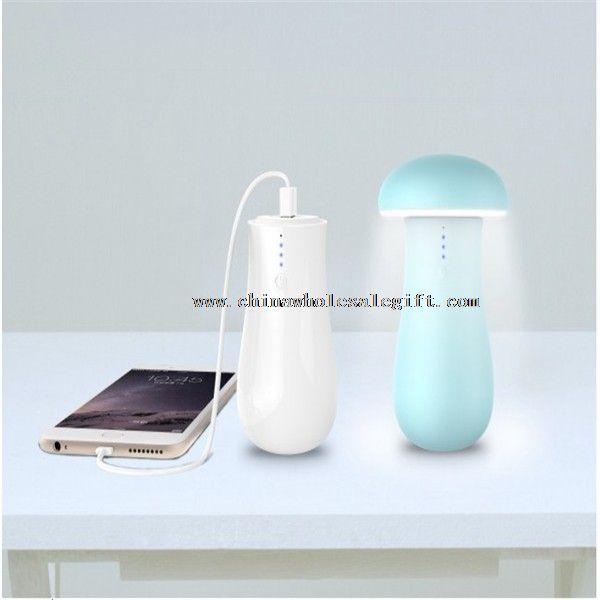 USB rechargeable led reading light with power bank