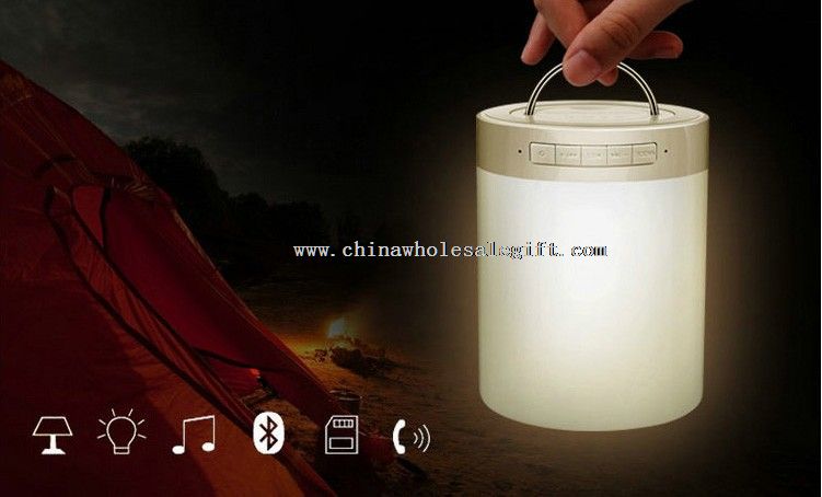 Drahtlose Bluetooth-Lautsprecher Licht