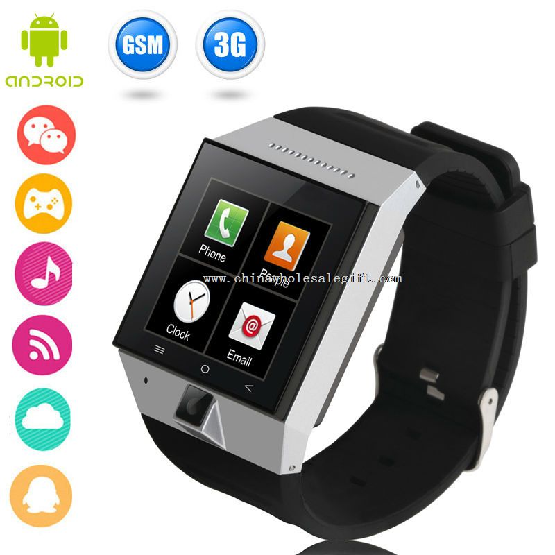 Android 4.0 GPS tracker Wifi smart watch
