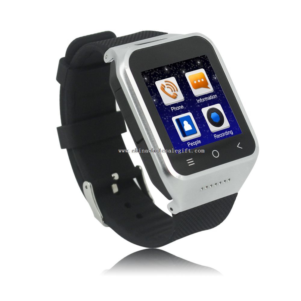 Android gps wifi touch screen 3G smart orologio con ce rohs