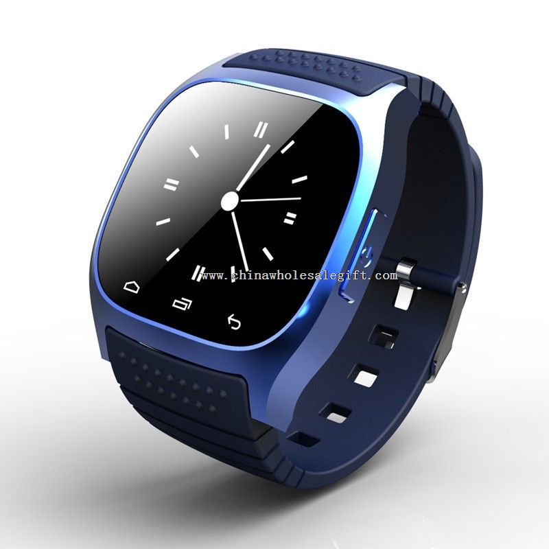 bluetooth smartwatch with SMS phone call sync pedometer