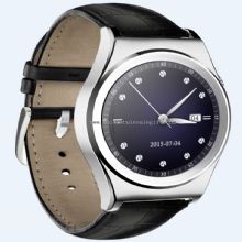 frecuencia cardíaca ronda smartwatch de pantalla IPS images