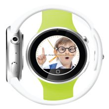 Round smart watch phone compatiable IOS and Android images